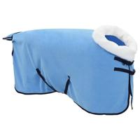 VidaXL Paardendeken volledige aqua 95 cm polar fleece - thumbnail