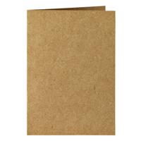 Correspondentiekaart Papicolor dubbel 105x148mm bruin pak à 6 stuks - thumbnail