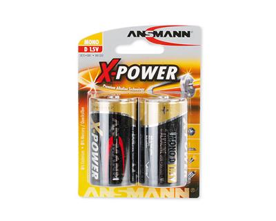 X-power Alkaline batterij LR20 2st.