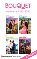 Bouquet e-bundel nummers 4377 - 4380 - Heidi Rice, Clare Connelly, Joss Wood, Millie Adams - ebook - thumbnail