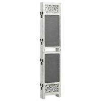 Kamerscherm met 6 panelen 210x165 cm stof grijs - thumbnail