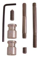 Ivana montageset - voor Economy deurgreep - 2-zijdig - deurdikte 40-55 mm - 44656 - thumbnail