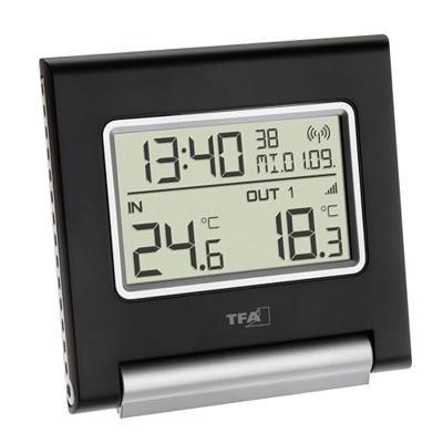 TFA Dostmann SPOT 30.3030.01 Draadloze thermometer digitaal Zwart