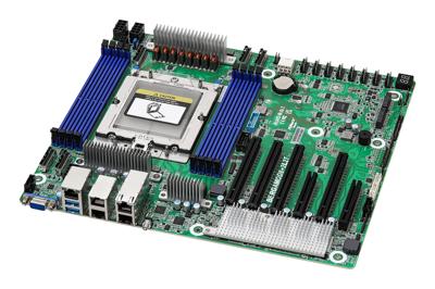 ASRock BERGAMOD8-2L2T Moederbord Socket AMD SP5 Vormfactor CEB