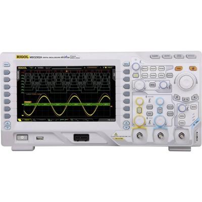 Rigol MSO2202A Digitale oscilloscoop 200 MHz 18-kanaals 1 GSa/s 7 Mpts 8 Bit Digitaal geheugen (DSO), Mixed-signal (MSO), Logic-analyser 1 stuk(s) Rigol MSO2202A Digitale oscilloscoop 200 MHz 18-kanaals 1 GSa/s 7 Mpts 8 Bit Digitaal geheugen (DSO), Mixed-signal (MSO), Logic-analyser 1 stuk(s)