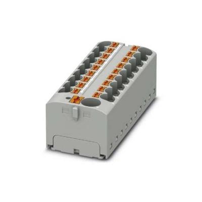 Phoenix Contact 3273900 Verdeelblok 64.8 mm Spanveer Grijs 8 stuk(s) Phoenix Contact 3273900 Verdeelblok 64.8 mm Spanveer Grijs 8 stuk(s)