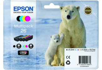 Epson Multipack 4-colours 26 Claria Premium Ink Epson Multipack 4-colours 26 Claria Premium Ink