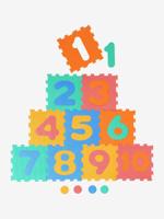 Hinkelkleed 10 tegels meerkleurig - thumbnail