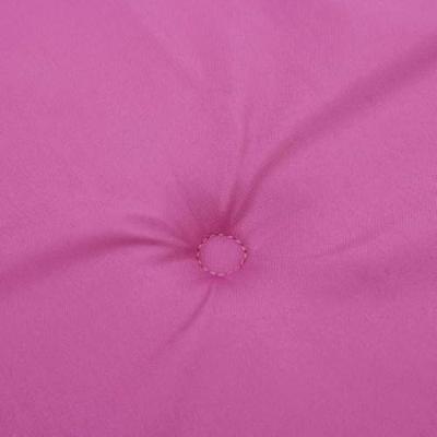 VidaXL Tuinstoelkussens 6 st 50x50x4 cm stof roze