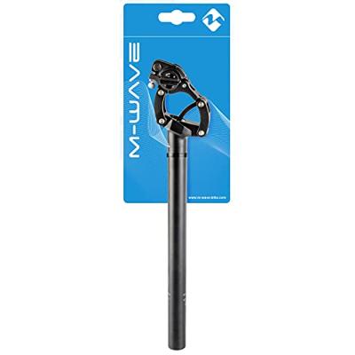 M-Wave zadelpen fourspring vario parallelogram 350 mm zwart