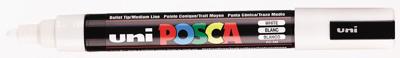 Uni POSCA paintmarker PC-5M, 1,8 - 2,5 mm, wit