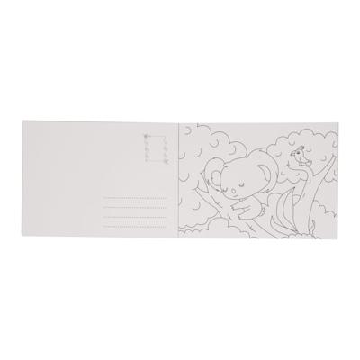 Wins Holland Postkaarten kleuren wilde dieren