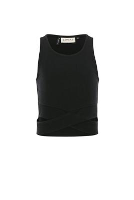 10Sixteen Sleeveles Top Black