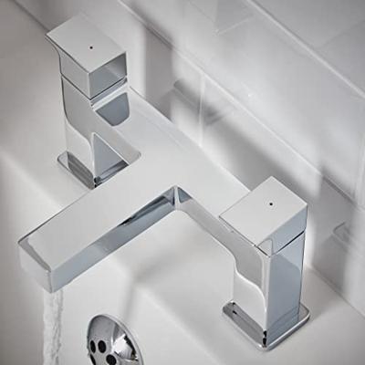 Badrandmengkraan HansGrohe Vernis Shape 2-Gats Chroom Badrandmengkraan HansGrohe Vernis Shape 2-Gats Chroom
