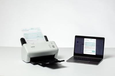 Brother ADS4300N Documentscanner A4 600 x 600 40 pag./min. USB-A 3.2 Gen 1, Gigabit-LAN (1 Gbit/s), USB-A 2.0