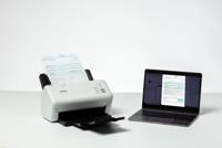 Brother ADS-4300N ADF-scanner 600 x 600 DPI A4 Zwart, Wit - thumbnail