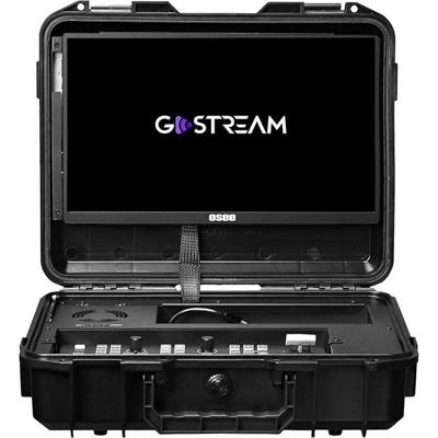 Osee Multicamera live streaming switcher met 14 inch scherm Osee Multicamera live streaming switcher met 14 inch scherm
