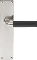 Formani TIMELESS 1923MPSFC deurkruk op schild blind - mat nikkel/ebbenhout - thumbnail