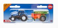 Siku 1668 tractor met veldspuit - thumbnail