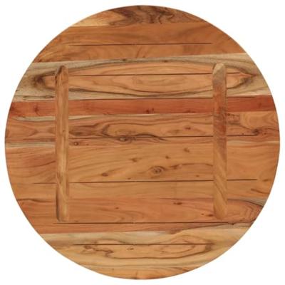 Tafelblad rond Ø 70x2,5 cm massief acaciahout
