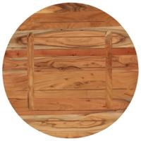 Tafelblad rond Ø 70x2,5 cm massief acaciahout - thumbnail