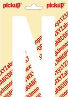 Plakletter Nobel Sticker letter N wit Pickup - Pickup - thumbnail