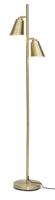 its about RoMi Vloerlamp 'Bremen' 2-lamps, kleur Goud - thumbnail