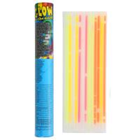 Basic Glow in the dark sticks / gloeiarmbandjes 15 stuks - thumbnail