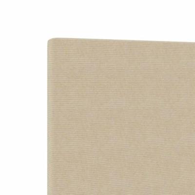 LED Hoofdbord met LED-striplichten Grijs groen 90 cm Polyester