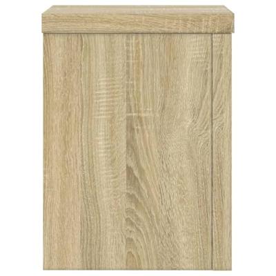 VidaXL Plantenstandaards 2 st 15x15x20 cm bewerkt hout sonoma eiken VidaXL Plantenstandaards 2 st 15x15x20 cm bewerkt hout sonoma eiken
