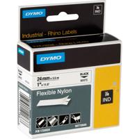 Labeltape DYMO IND RHINO S0773840 Tapekleur: Wit Tekstkleur:Zwart 24 mm 3.5 m - thumbnail