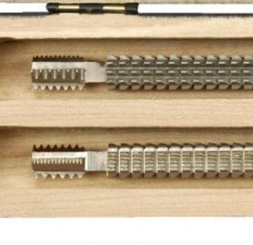 Bahco 1450D/2 Set dubbele draadvijlen, 2-delig, met schroefdraadtabel 1 stuk(s)