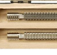 Bahco 1450D/2 Set dubbele draadvijlen, 2-delig, met schroefdraadtabel 1 stuk(s) - thumbnail