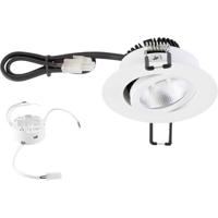 EVN PC20D90102 EVN Lichttechnik LED-inbouwlamp LED LED vast ingebouwd 8.4 W Wit - thumbnail