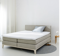 Auping Organic Molton Stretch Topper white - thumbnail