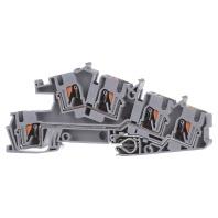 Phoenix Contact 3214050 Aardklem 3-etages 6.2 mm Spanveer Grijs 50 stuk(s)