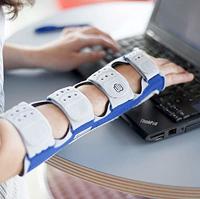 Bauerfeind ManuLoc Rhizo Polsbrace - 0 - Links - Grijs - Rhizo Long Plus - thumbnail