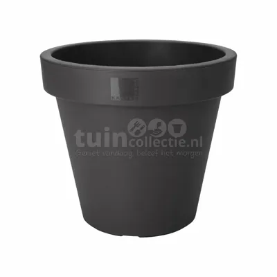 Bloempot Kunststof Ø30cm Zwart Bloempot Kunststof Ø30cm Zwart