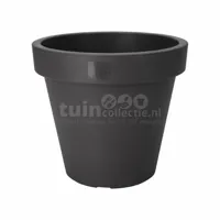 Bloempot Kunststof Ø30cm Zwart - thumbnail