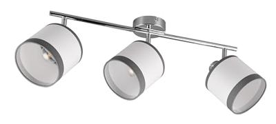 Trio PlafondlampDavos wit 3-lichts - R81553006