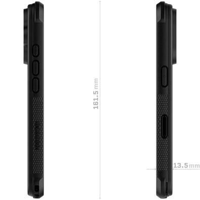 Ghostek Nautical Waterproof MagSafe Case + Belt Swivel Holster Apple iPhone 16 Black