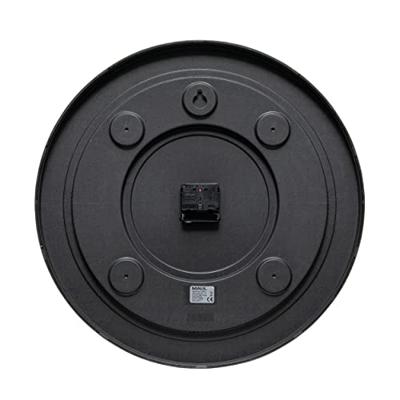 MAULclimb wandklok, radiogestuurd, diameter 47 x 5,5 cm, zwart