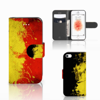 Apple iPhone 5 | 5s | SE | Bookstyle Case | België - thumbnail