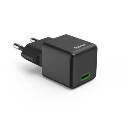 Hama Fast Charger USB-C PD/Qualcomm® Super-Mini Charger 25 W Oplader Zwart - thumbnail