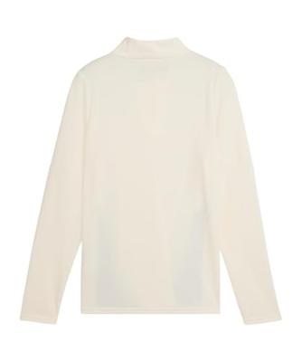 PUMA Portugal Trainingstrui 1/4-Zip 2025-2026 Kids Gebroken Wit Donkerblauw