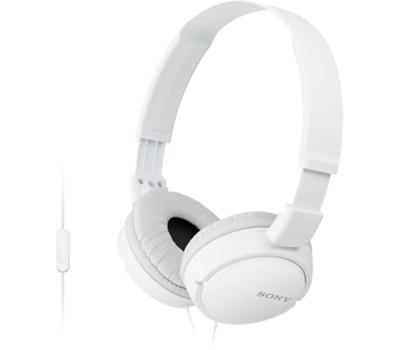 SONY MDRZX110AP/W Headphones W/Mic & Remote White