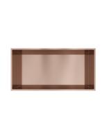 Hotbath &MORE Inbouwnis 30x60x10cm Geborsteld Koper PVD - thumbnail