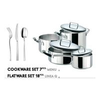 Actieset Sambonet Pannenset met Bestekcassette 7-delig - thumbnail