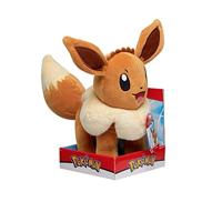 Pluche - BANDAI - Pokémon Eevee - 30 cm, pure zachtheid en tederheid - thumbnail