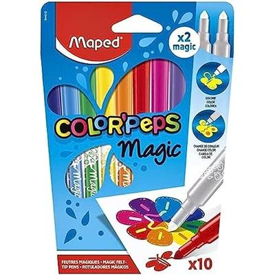 Maped color'peps magic viltstiften 8 kleuren + 2 magic stiften